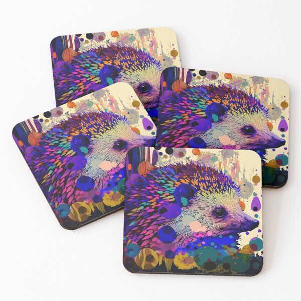Item preview, Watercolor Hedgehog 2 designed and sold by Knot2Olde.