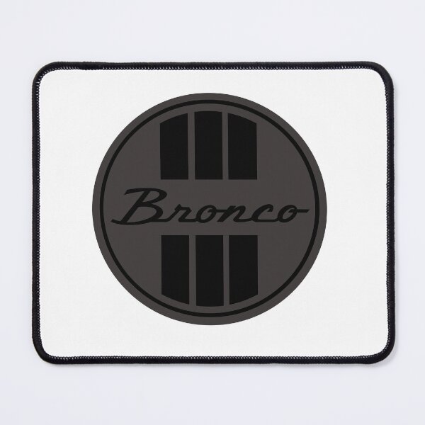 Item preview, Vintage Bronco Logo (Blackout) designed and sold by MaseRiley99.