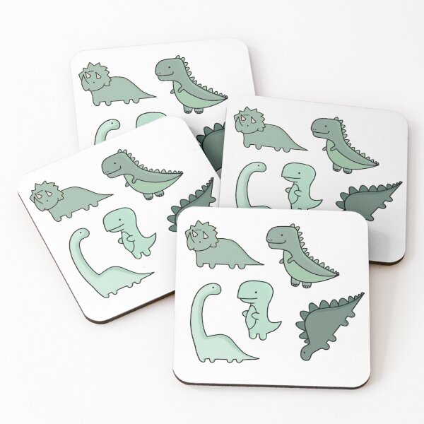 Item preview, Green Dinosaurs Set designed and sold by Kennedy Rain.