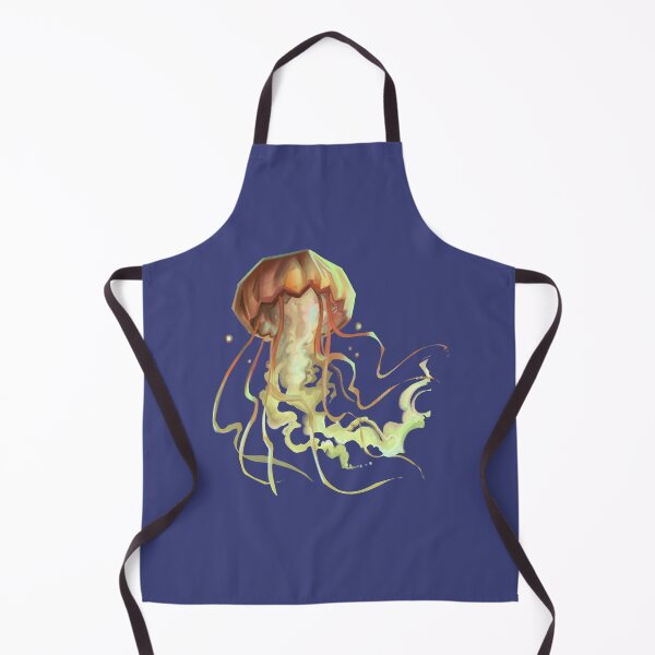 Item preview, Black Sea nettle jellyfish designed and sold by WormLasagna.