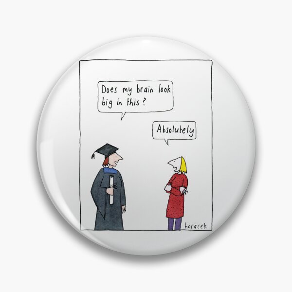 Item preview, Graduation Brain designed and sold by judyhoracek.