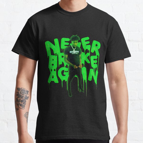 Men's Never Broke Again Vlone Slime T-Shirt