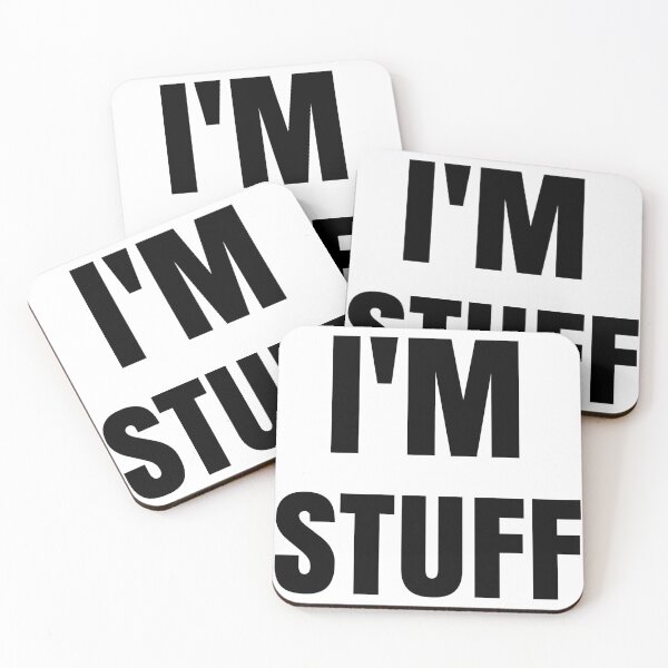 Item preview, I'm Stuff Funny Couple I Was Doing Stuff designed and sold by LordArt.