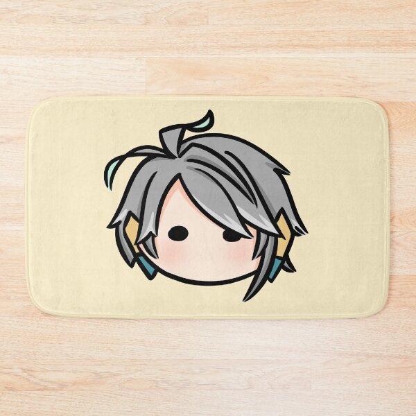 Item preview, Genshin Impact Alhaitham chibi head | Morcaworks designed and sold by Morcawork.