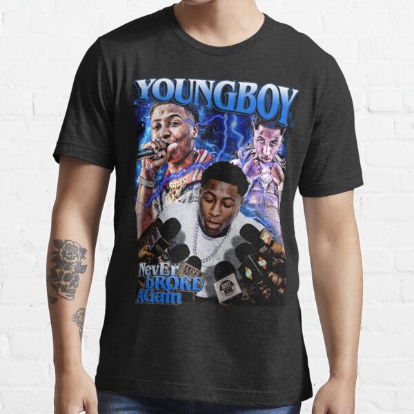 Official never Broke Again Fighter Anime NBA YoungBoy T-Shirts, hoodie,  tank top, sweater and long sleeve t-shirt
