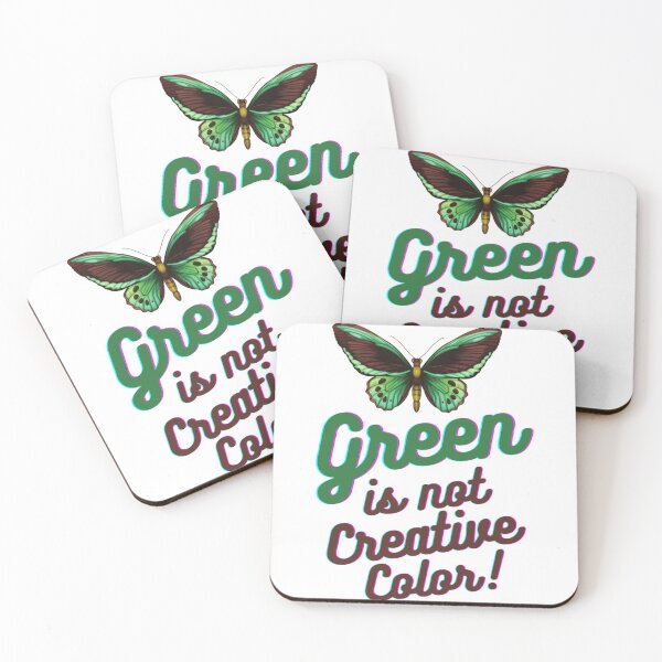Item preview, Green Is Not a Creative Color                             designed and sold by UKAmobile.