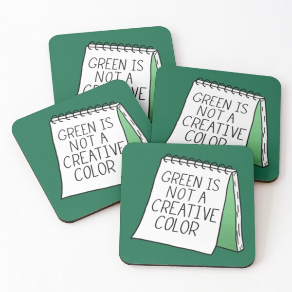 Item preview, Green Is Not a Creative Color - Green                      designed and sold by UKAmobile.