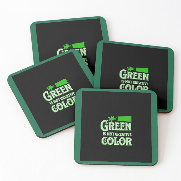 Item preview, Green Is Not a Creative Color  Sleeveless Top       designed and sold by UKAmobile.
