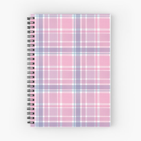 Item preview, Tela escocesa rosa, morada y azul designed and sold by ExtinctNotebook.