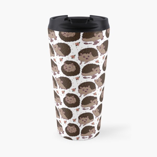 Hedgehog pattern Travel Mug
