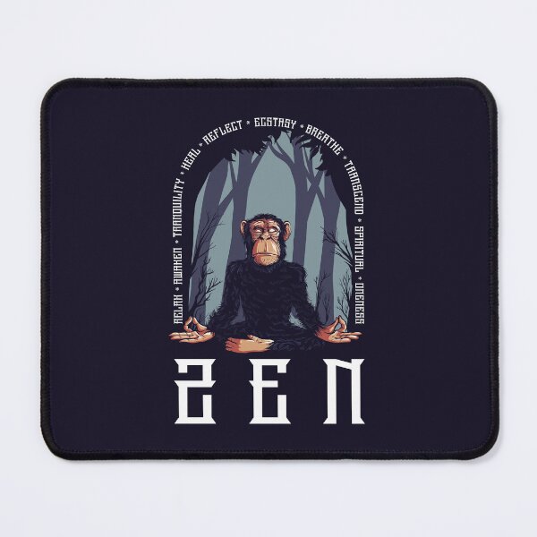 Item preview, Zen Ape - Meditating Monkey designed and sold by BeerBro-Designs.