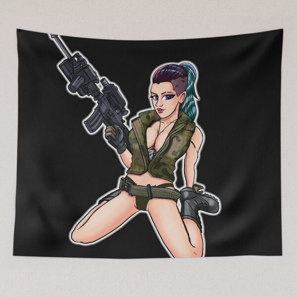 Item preview, Airborne girl M4. designed and sold by samohtlion.