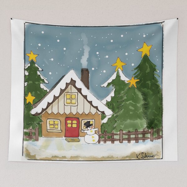 Item preview, Christmas Cottage designed and sold by kschowe.