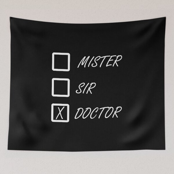 Item preview, Male Doctor Title Pronouns Checklist White Text designed and sold by M-L-Creations.