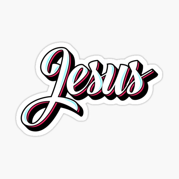 Jesus Sticker