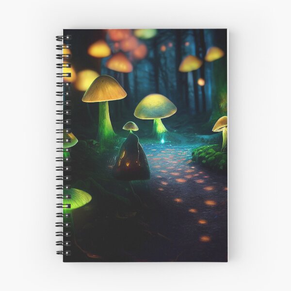 Item preview, Neon Mushroom Forest designed and sold by Wander Lost.