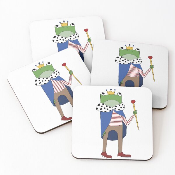 Item preview, king frog designed and sold by Artwork by Mallory.