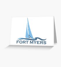 Fort Myers - Florida. Greeting Card
