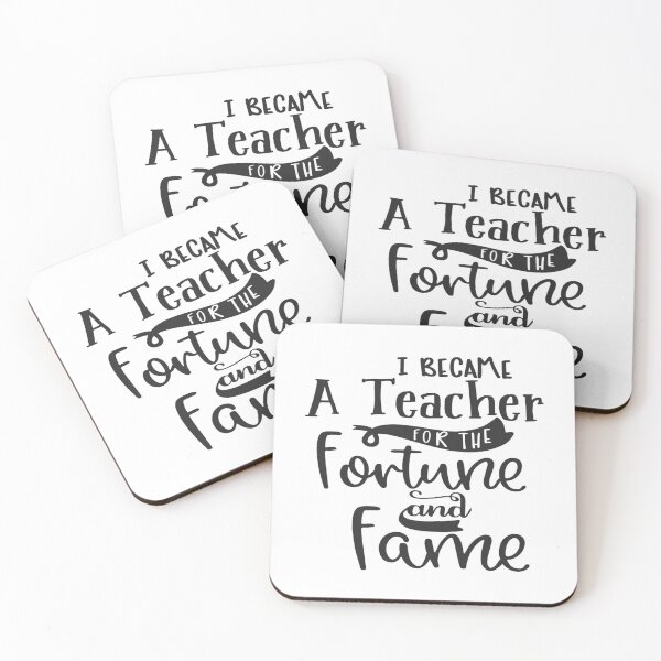 Item preview, I became a teacher for the fortune and fame designed and sold by DancingKween77.