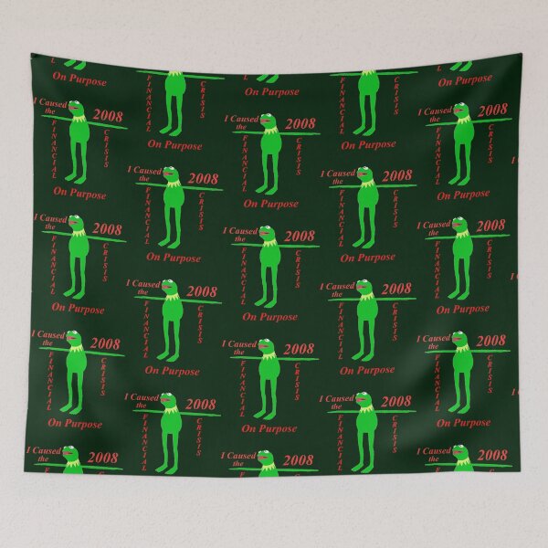 Item preview, Kermit Collapses the Economy   designed and sold by sandrawivia.