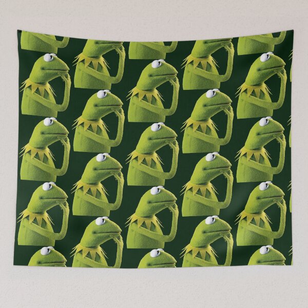 Item preview, Kermit Contemplating, an aesthetic   designed and sold by sandrawivia.
