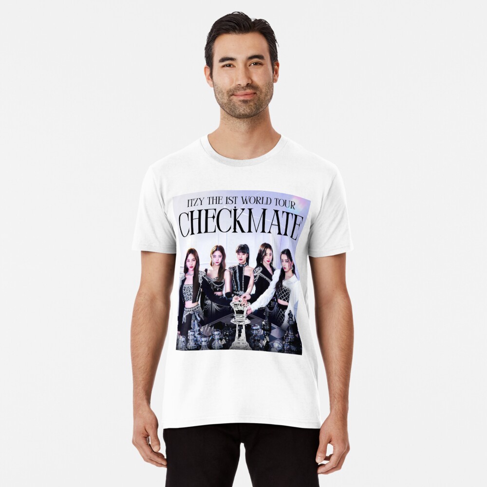 Itzy Checkmate T-Shirt  FAST & Insured Worldwide Shipping