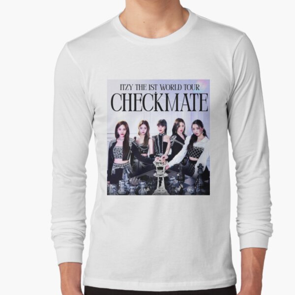 ITZY Lia Shirt Checkmate Kpop Girlband Music Vintage Retro 