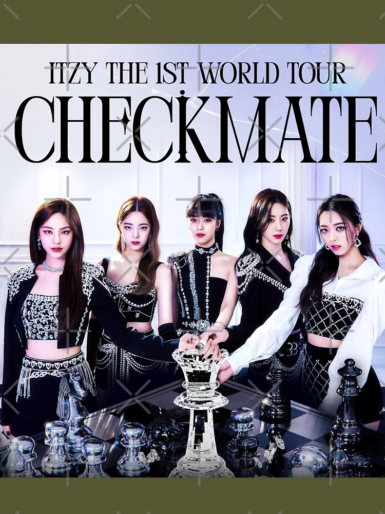 ITZY Yeji Shirt Checkmate Kpop Girlband Music Vintage Retro 