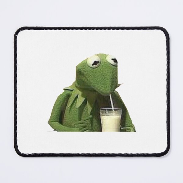 Item preview, Kermit Drinks Milk   designed and sold by sandrawivia.