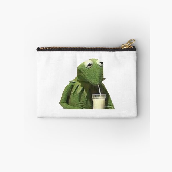 Item preview, Kermit Drinks Milk   designed and sold by sandrawivia.