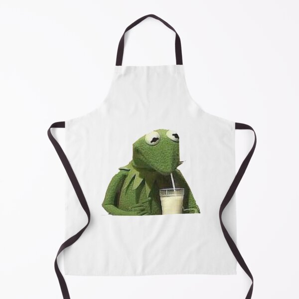 Item preview, Kermit Drinks Milk designed and sold by sandrawivia.