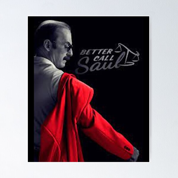 Vista previa del artículo con la obra «Mejor llamar a Saul Temporada 6 Saul Goodman», diseñado y vendido por OldCityPrints.