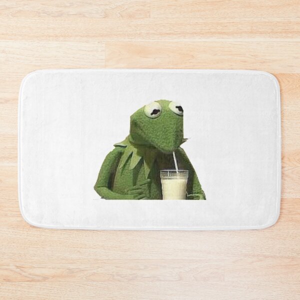 Item preview, Kermit Drinks Milk   designed and sold by sandrawivia.
