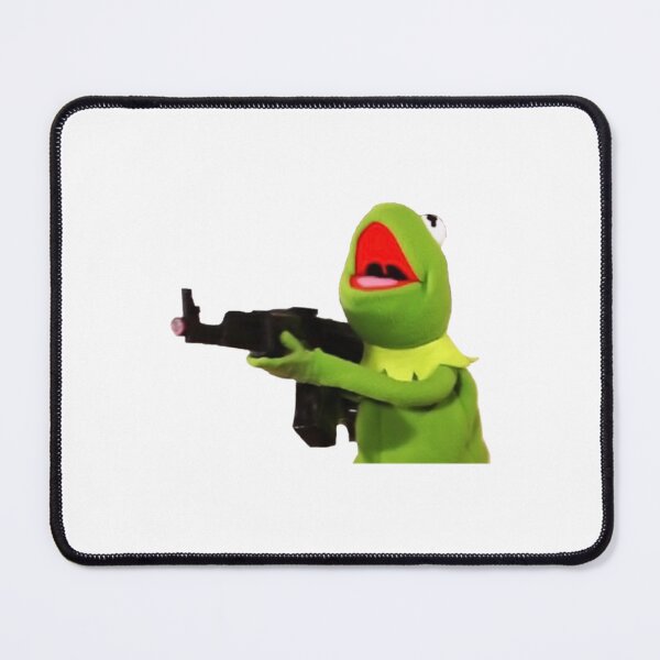 Item preview, Kermit Gun Meme designed and sold by sandrawivia.