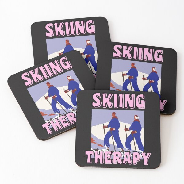 Item preview, SKIING THERAPY designed and sold by starfishstuff.