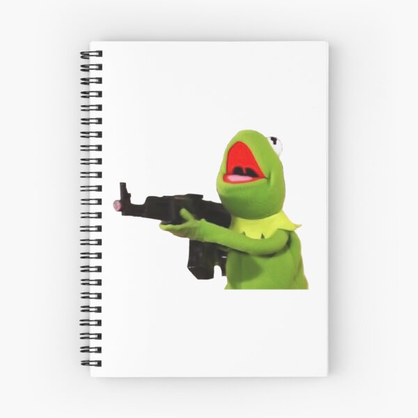 Item preview, Kermit Gun Meme   designed and sold by sandrawivia.