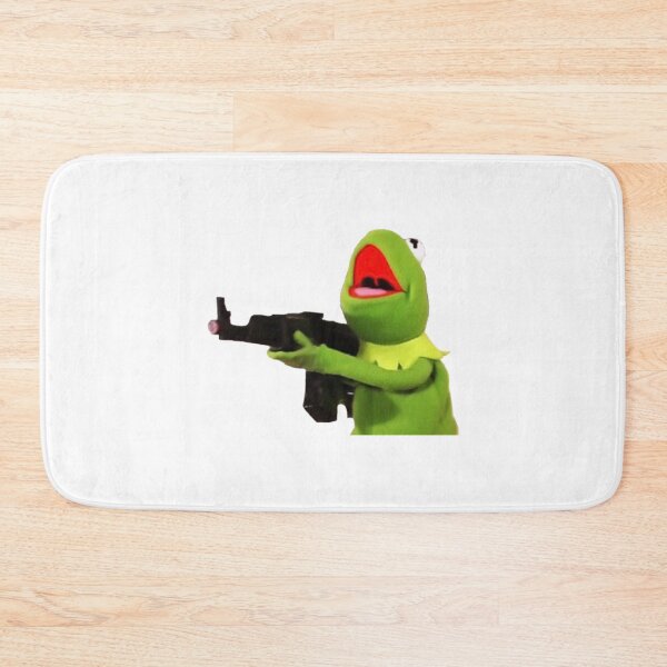 Item preview, Kermit Gun Meme   designed and sold by sandrawivia.