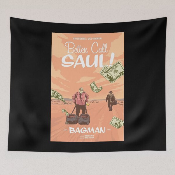 Item preview, better call saul bagman    designed and sold by OldCityPrints.