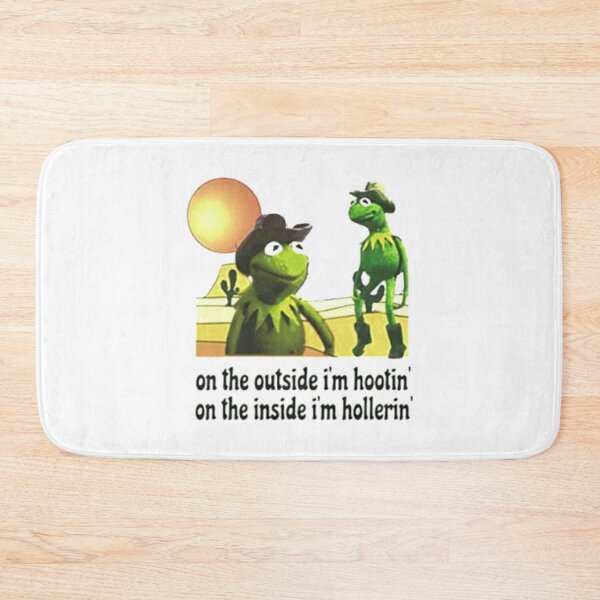 Item preview, kermit Hootin and Hollerin on the outside I’m hootin    designed and sold by sandrawivia.