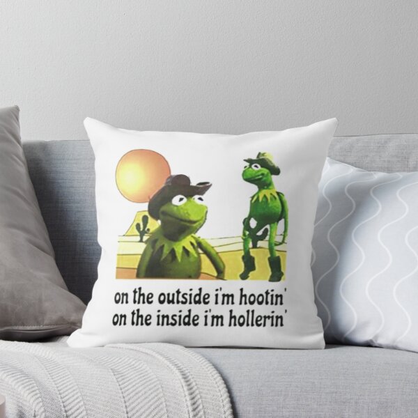 Item preview, kermit Hootin and Hollerin on the outside I’m hootin    designed and sold by sandrawivia.