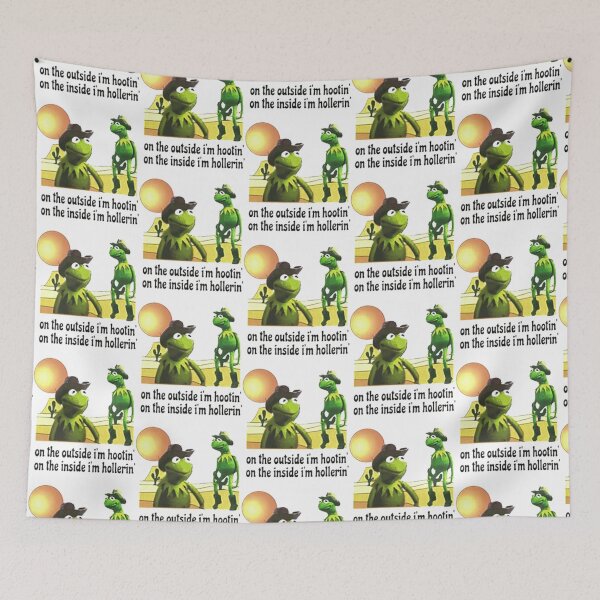 Item preview, kermit Hootin and Hollerin on the outside I’m hootin    designed and sold by sandrawivia.