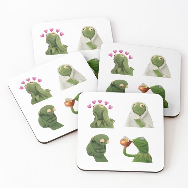 Item preview, Kermit meme  set   designed and sold by sandrawivia.