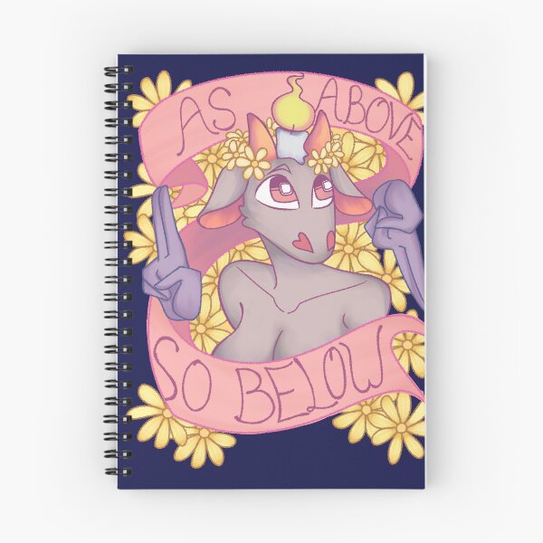 Item preview, Pastel Baphomet As Above So Below - The Satanic Temple designed and sold by haunted totem.