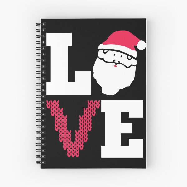 Item preview, Love Lettering Christmas Design with Santa designed and sold by KsuAnn.