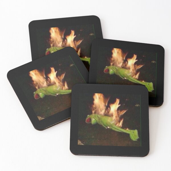 Item preview, Kermit on Fire   designed and sold by sandrawivia.