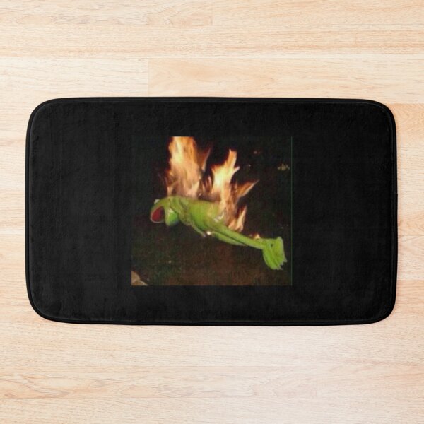 Item preview, Kermit on Fire   designed and sold by sandrawivia.