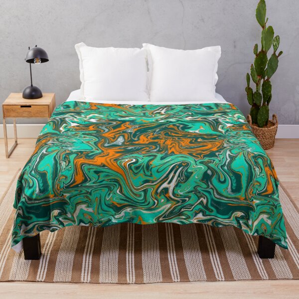 Item preview, Crazy Aqua Marble designed and sold by rainsdesigns.
