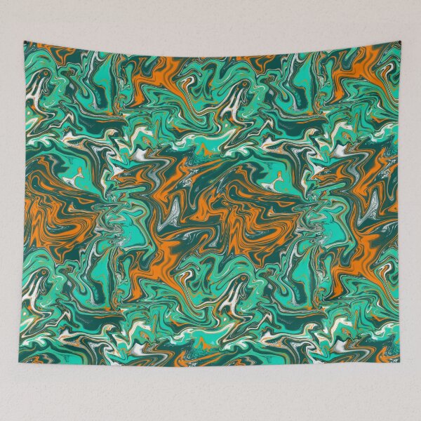 Item preview, Crazy Aqua Marble designed and sold by rainsdesigns.