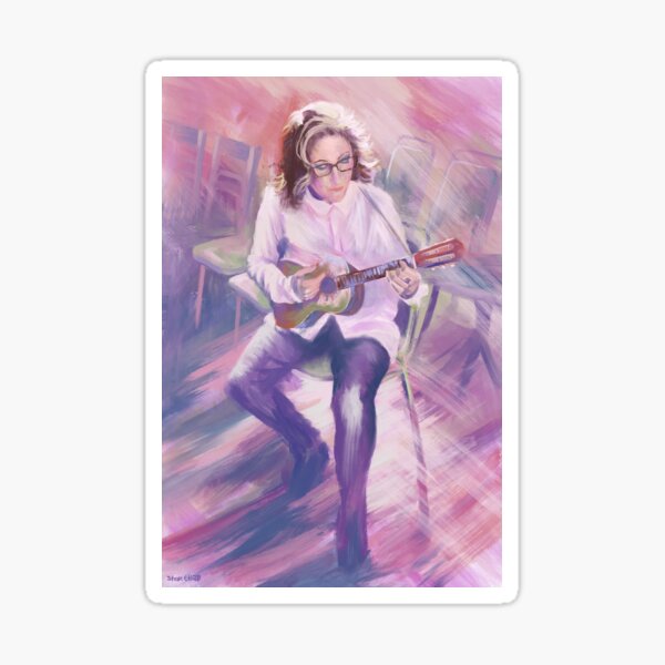 Warming Up Before The Show Sticker