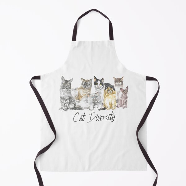 Item preview, Cat Diversity Fur Babies Graphic Design designed and sold by QuanJewelry.